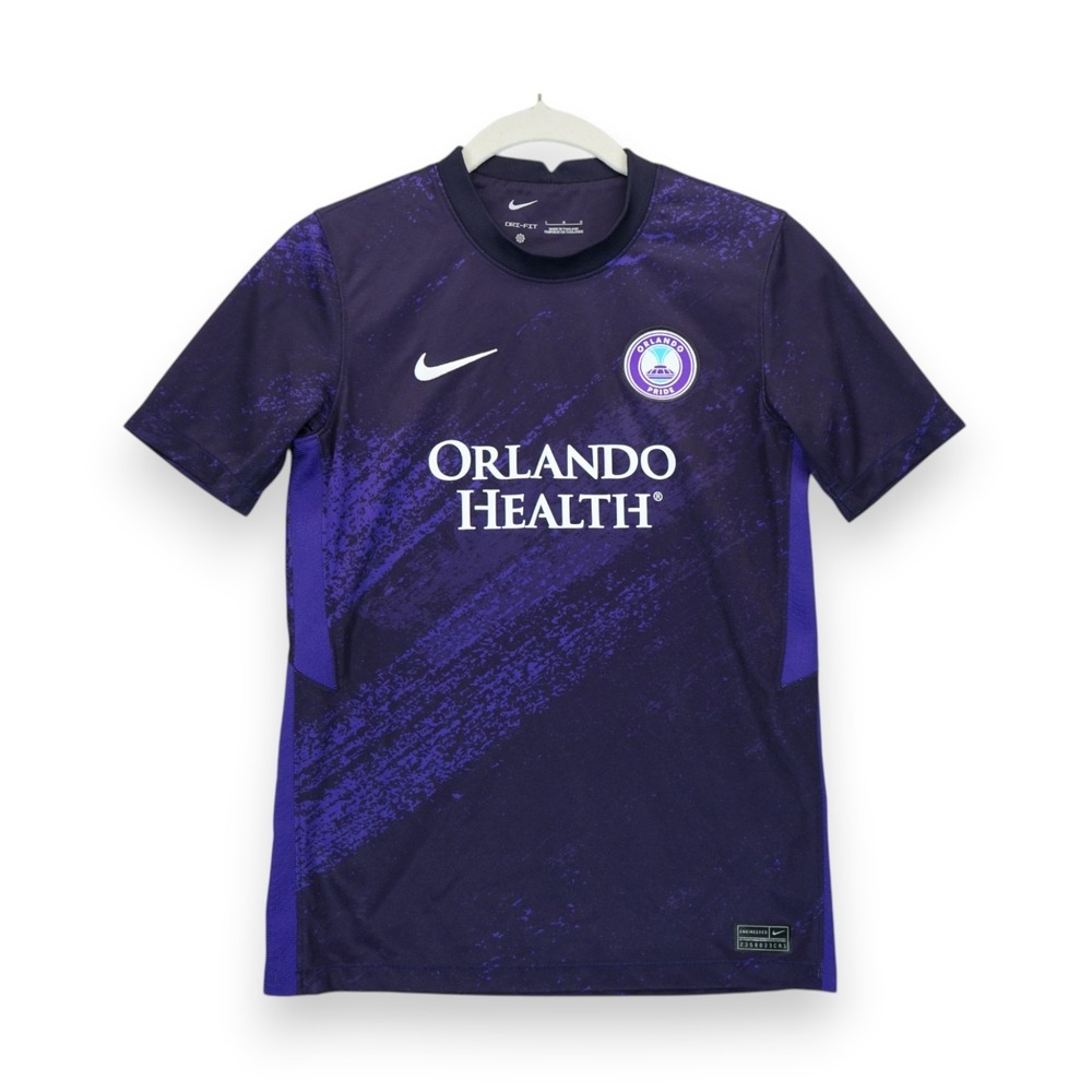 NWOT Nike Orlando Pride Soccer Jersey 2023 Stadium Home Dri Fit Size L Kids